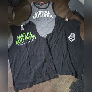Metal Mulisha Muscle Shirts Size Medium